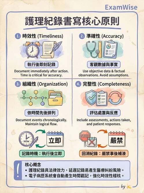 護理師 - 護理紀錄與衛教 - AI 圖文解析預覽