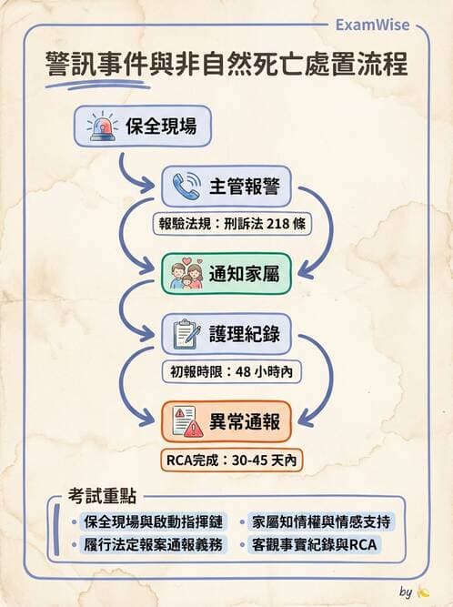 護理師 - 護理法規與倫理困境 - AI 圖文解析預覽