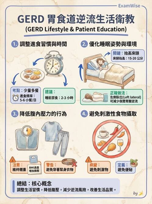 護理師 - 上消化道疾病 - AI 圖文解析預覽
