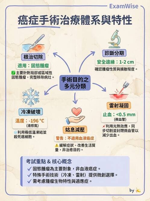 護理師 - 腫瘤概論與診斷 - AI 圖文解析預覽
