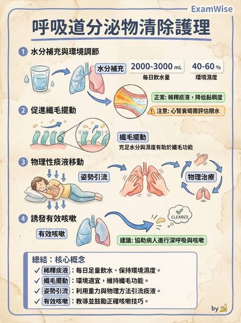 護理師 - 肺炎與呼吸道感染 - AI 圖文解析預覽