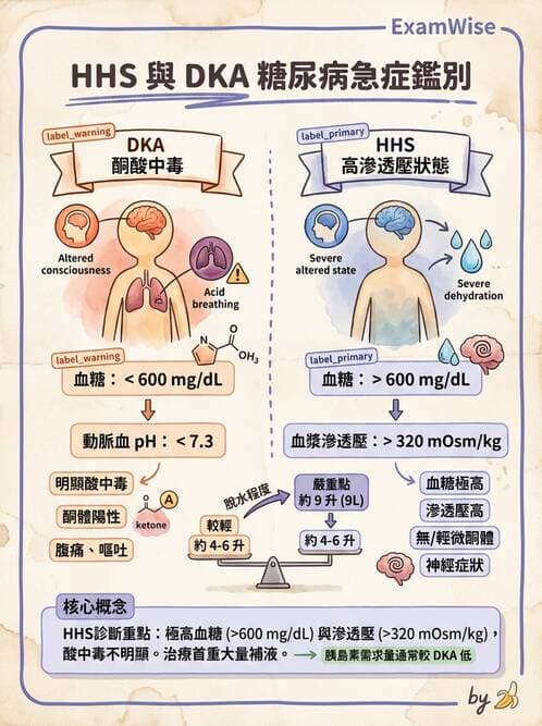 護理師 - 糖尿病併發症護理 - AI 圖文解析預覽