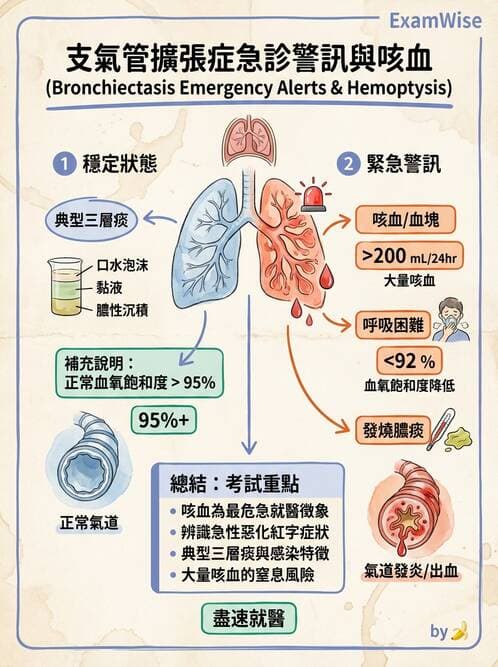 護理師 - COPD與氣喘 - AI 圖文解析預覽