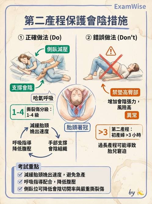 護理師 - 分娩過程與產科急症 - AI 圖文解析預覽