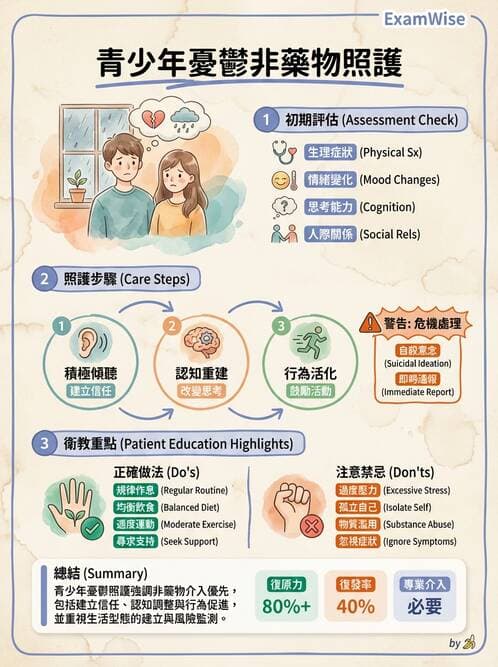 護理師 - 兒童心理與特殊照護 - AI 圖文解析預覽