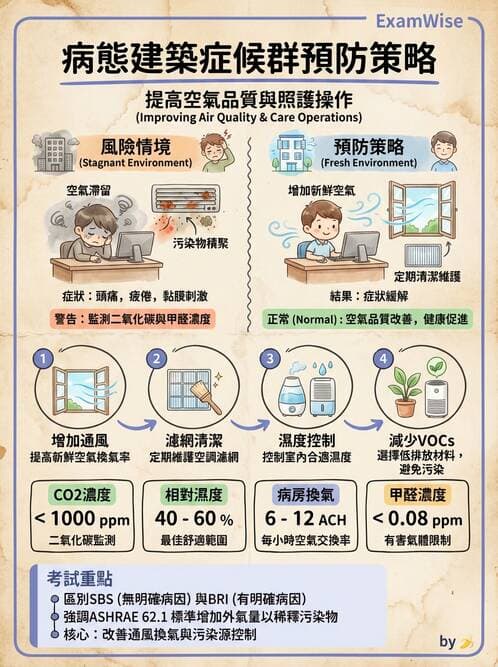 護理師 - 環境衛生與護理 - AI 圖文解析預覽
