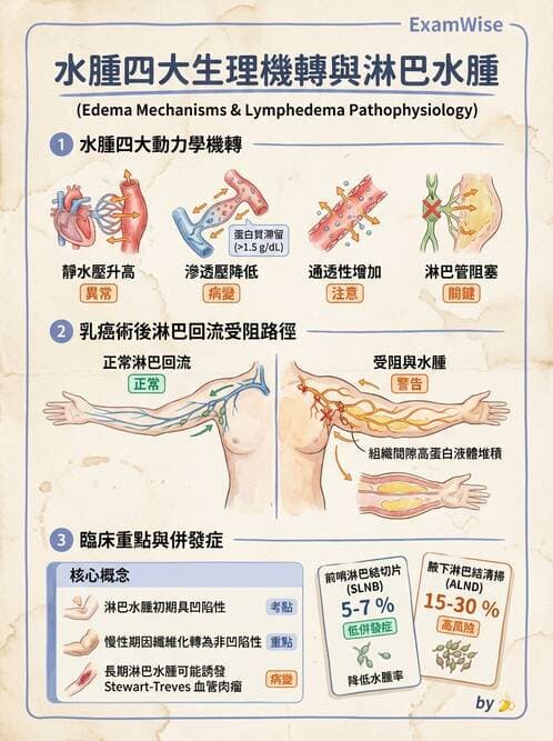 護理師 - 造血及淋巴系統 - AI 圖文解析預覽