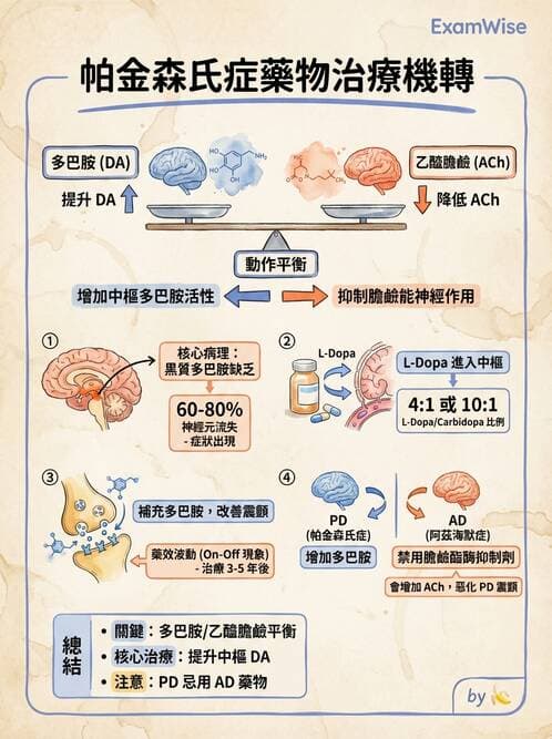 護理師 - 鎮痛、麻醉與神經科藥物 - AI 圖文解析預覽