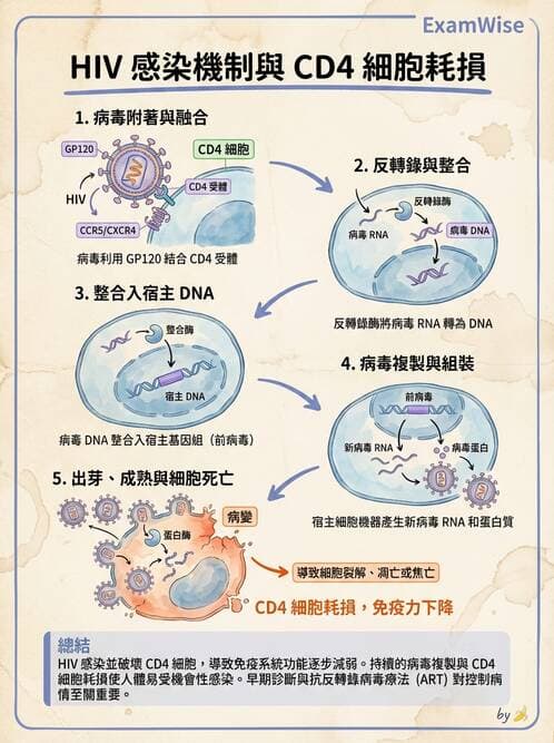 護理師 - 臨床免疫:免疫異常 - AI 圖文解析預覽