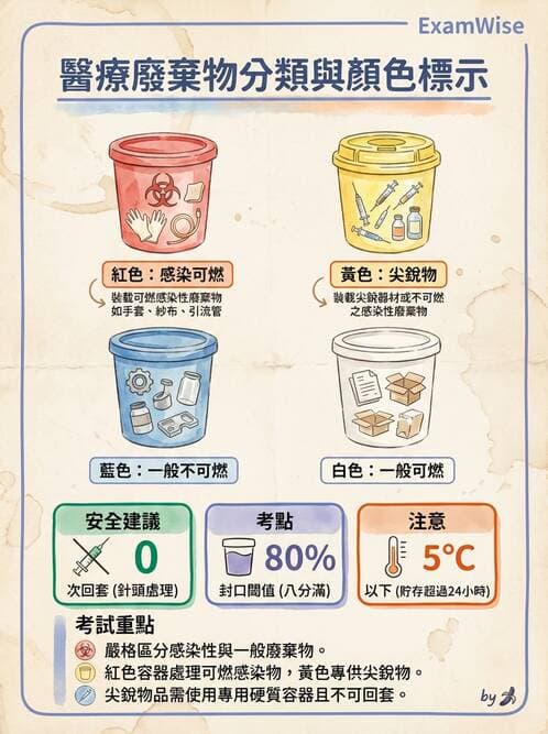 護理師 - 護理安全與環境管理 - AI 圖文解析預覽