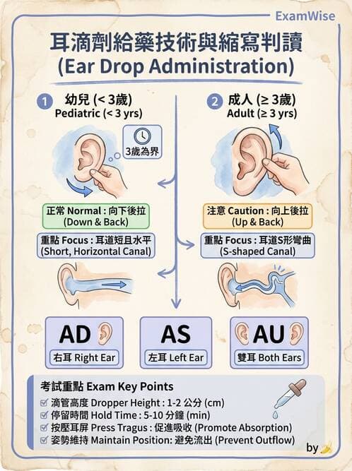護理師 - 給藥原則與口服給藥 - AI 圖文解析預覽