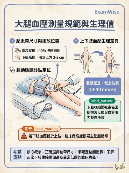 護理師 - 循環評估(脈搏與血壓) - AI 圖文解析預覽