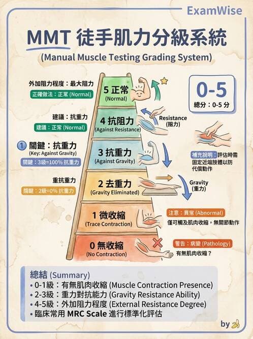 護理師 - 運動功能與傷口護理 - AI 圖文解析預覽