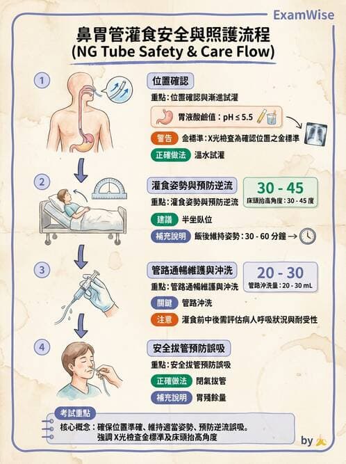 護理師 - 營養與管灌飲食 - AI 圖文解析預覽