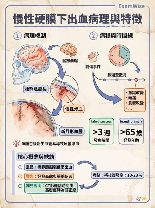 護理師 - 顱內壓升高與頭部外傷 - AI 圖文解析預覽