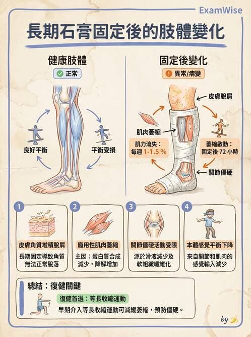 護理師 - 骨折與牽引護理 - AI 圖文解析預覽