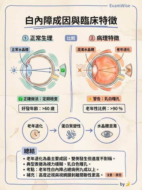 護理師 - 眼科疾病 - AI 圖文解析預覽