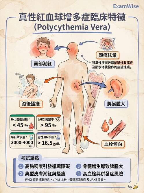 護理師 - 貧血與凝血疾病 - AI 圖文解析預覽