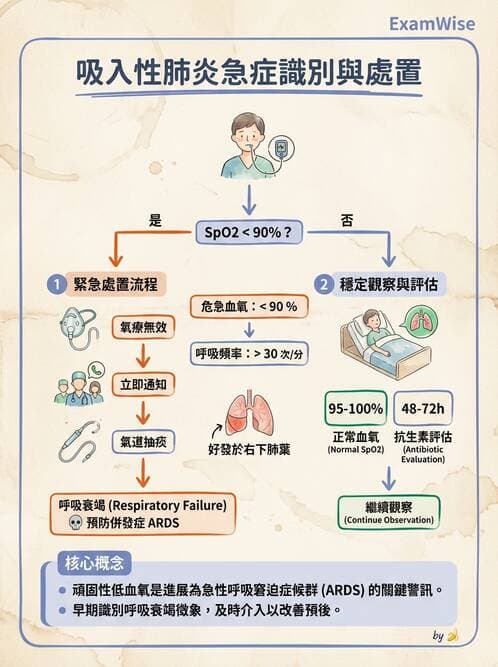 護理師 - 肺炎與呼吸道感染 - AI 圖文解析預覽