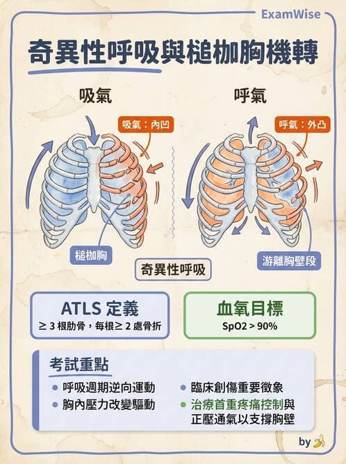 護理師 - 呼吸衰竭與胸腔護理 - AI 圖文解析預覽