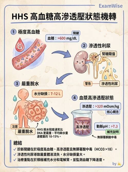 護理師 - 糖尿病併發症護理 - AI 圖文解析預覽