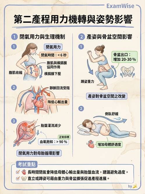 護理師 - 分娩過程與產科急症 - AI 圖文解析預覽