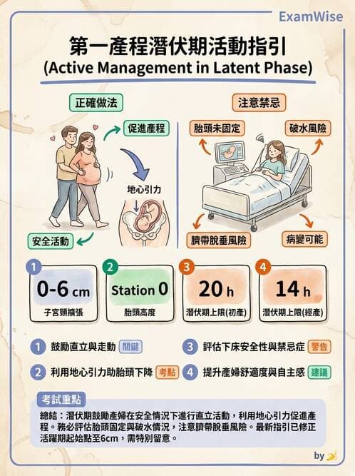 護理師 - 產程機轉與待產護理 - AI 圖文解析預覽