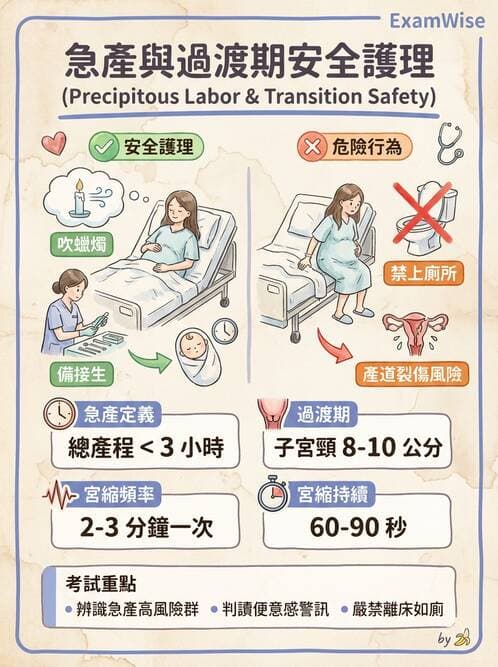 護理師 - 分娩過程與產科急症 - AI 圖文解析預覽