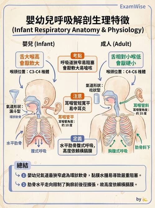 護理師 - 兒童呼吸系統疾病 - AI 圖文解析預覽
