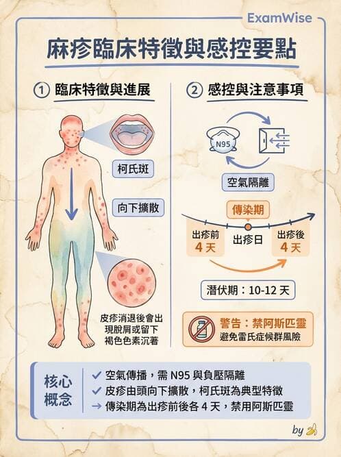 護理師 - 兒童傳染性疾病 - AI 圖文解析預覽
