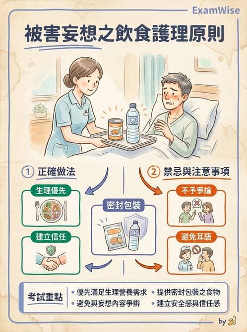 護理師 - 思覺失調症護理 - AI 圖文解析預覽
