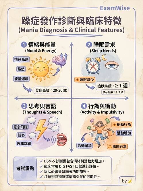 護理師 - 雙相情緒障礙護理 - AI 圖文解析預覽