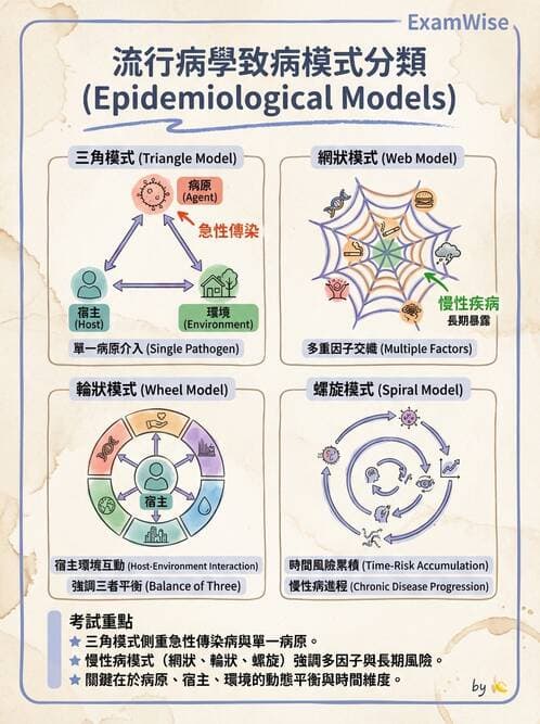 護理師 - 流行病學研究方法 - AI 圖文解析預覽