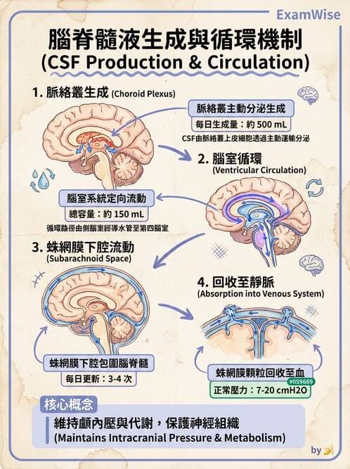 護理師 - 神經系統 - AI 圖文解析預覽
