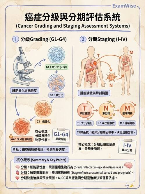 護理師 - 腫瘤及遺傳疾病 - AI 圖文解析預覽
