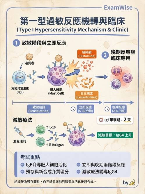 護理師 - 免疫系統組成、抗原-抗體、補體、先天性免疫 - AI 圖文解析預覽