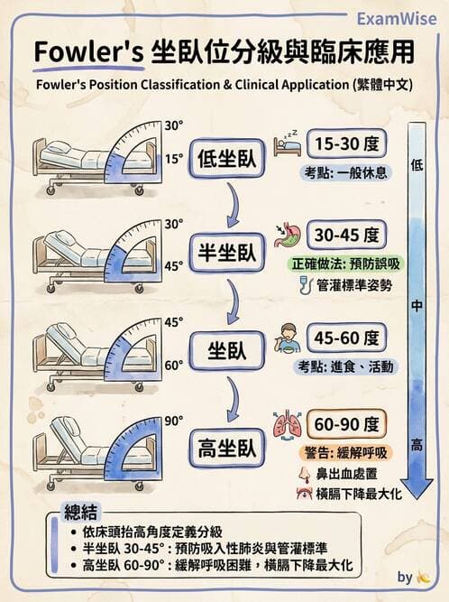 護理師 - 體位擺位與安全照護 - AI 圖文解析預覽