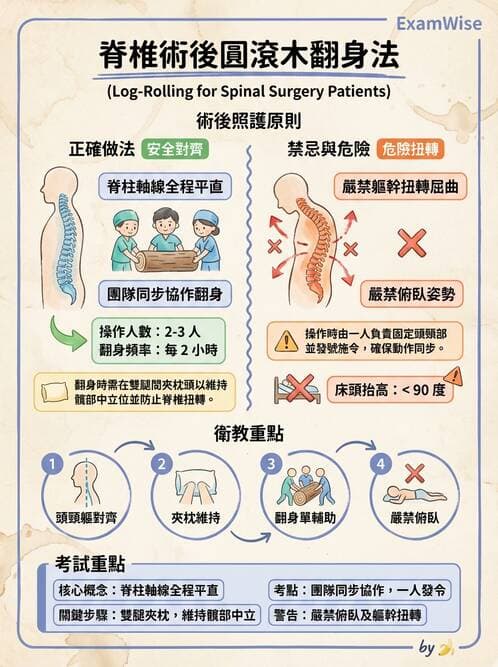 護理師 - 體位擺位與安全照護 - AI 圖文解析預覽