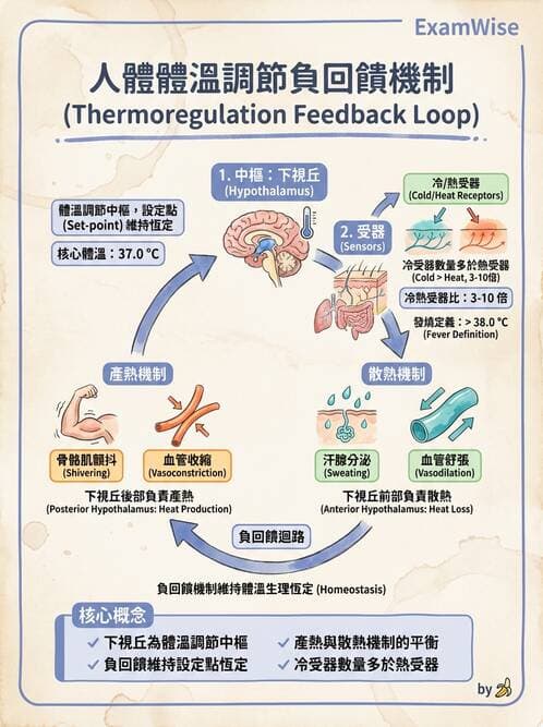 護理師 - 體溫與呼吸評估 - AI 圖文解析預覽
