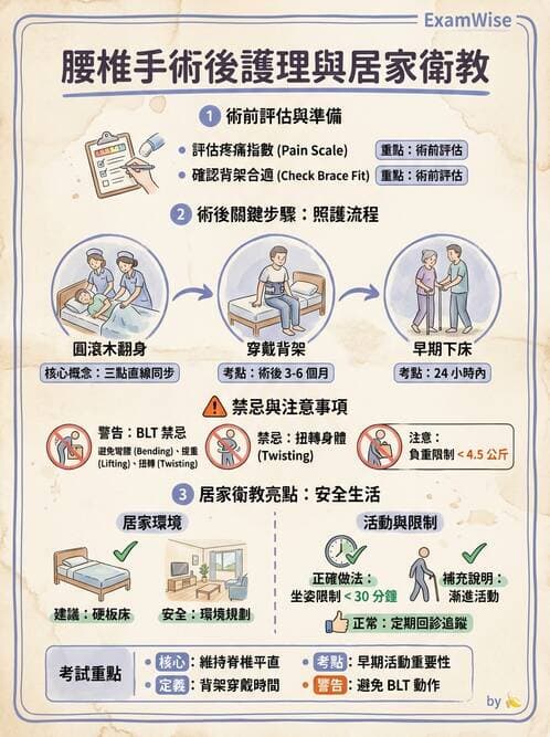 護理師 - 脊髓損傷與神經肌肉疾病 - AI 圖文解析預覽