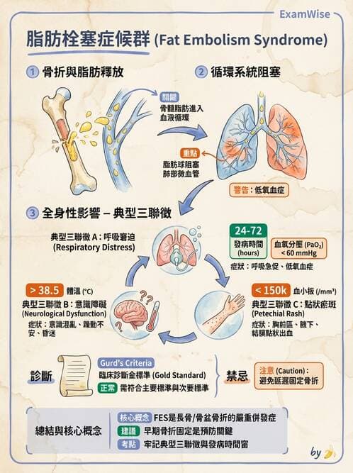 護理師 - 骨折與牽引護理 - AI 圖文解析預覽