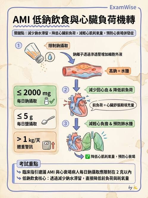 護理師 - 冠狀動脈疾病與心肌梗塞 - AI 圖文解析預覽