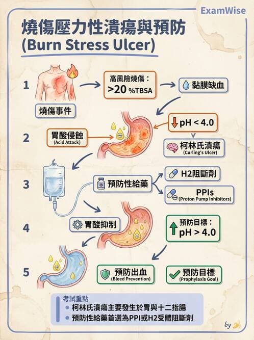 護理師 - 燒傷護理 - AI 圖文解析預覽