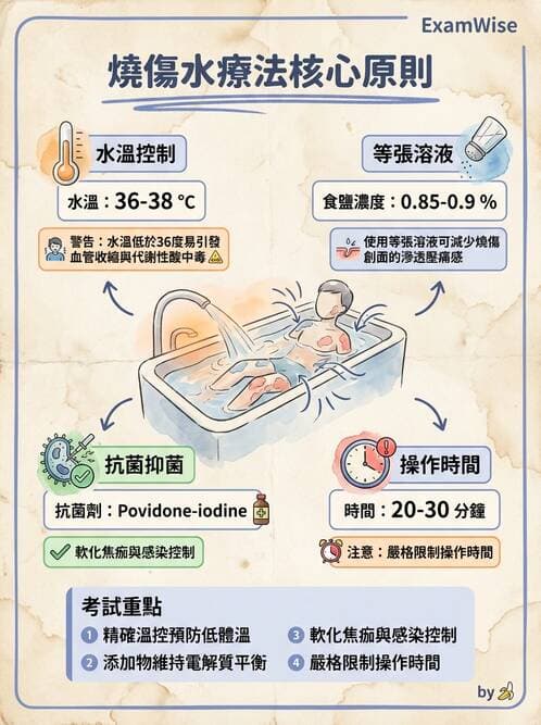 護理師 - 燒傷護理 - AI 圖文解析預覽