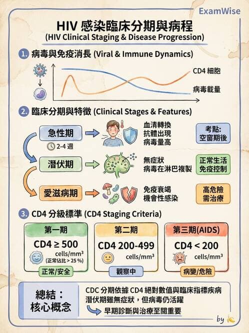 護理師 - 器官移植與AIDS - AI 圖文解析預覽