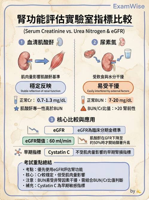 護理師 - 腎炎、腎衰竭與慢性腎臟病 - AI 圖文解析預覽