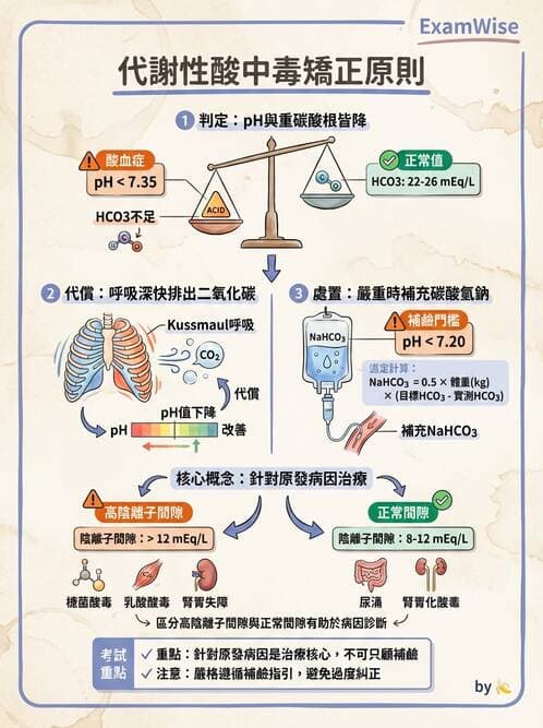 護理師 - 透析、電解質與酸鹼平衡 - AI 圖文解析預覽