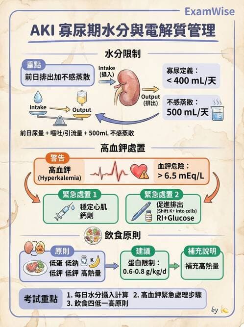 護理師 - 腎炎、腎衰竭與慢性腎臟病 - AI 圖文解析預覽