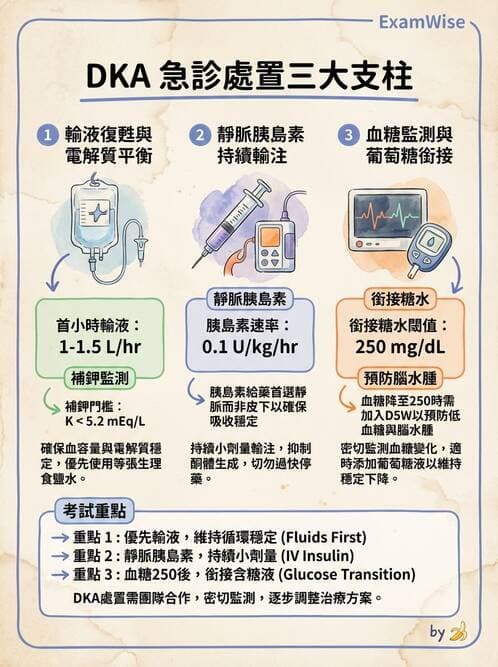 護理師 - 糖尿病併發症護理 - AI 圖文解析預覽