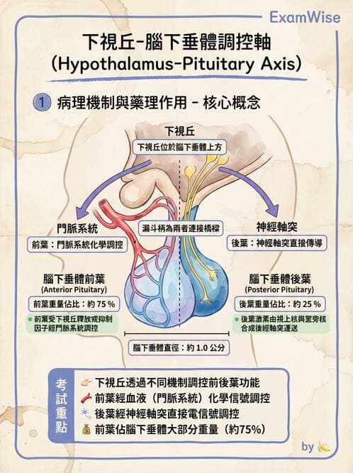 護理師 - 腎上腺與腦下垂體疾病 - AI 圖文解析預覽